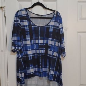 Jete high low blouse